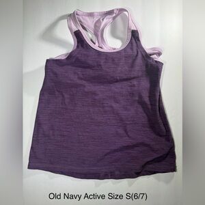 Old Navy Active Purple Tank Top